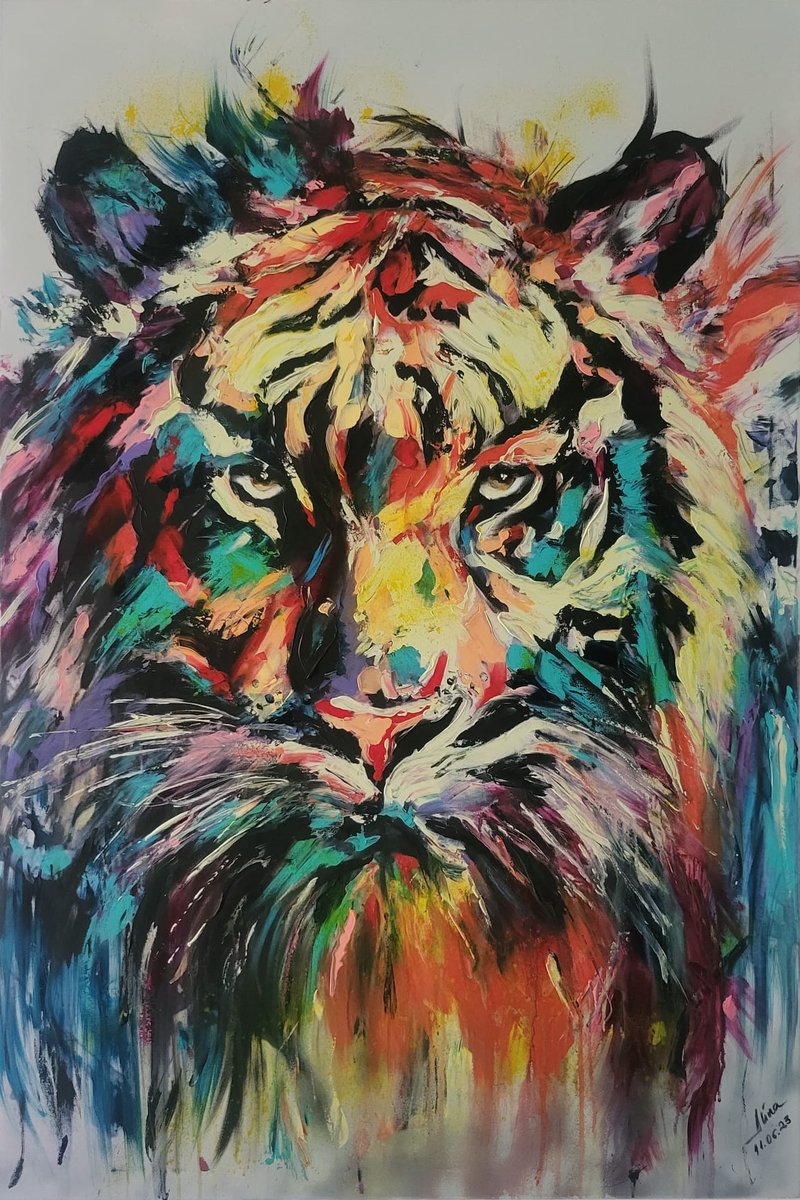 ArteDiAlina.com painting: The Gaze